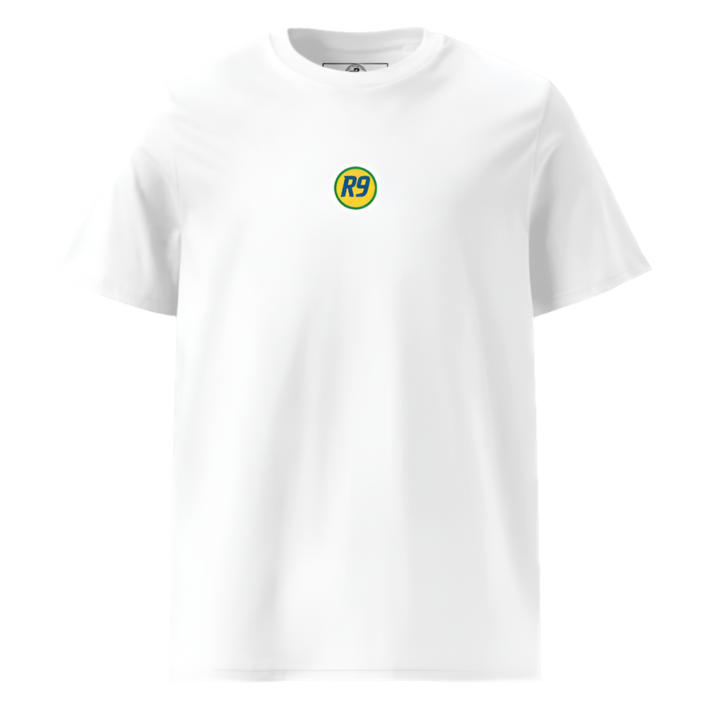 R9 T-Shirt | Ronaldo 9 Football Tee in Black, Navy & White