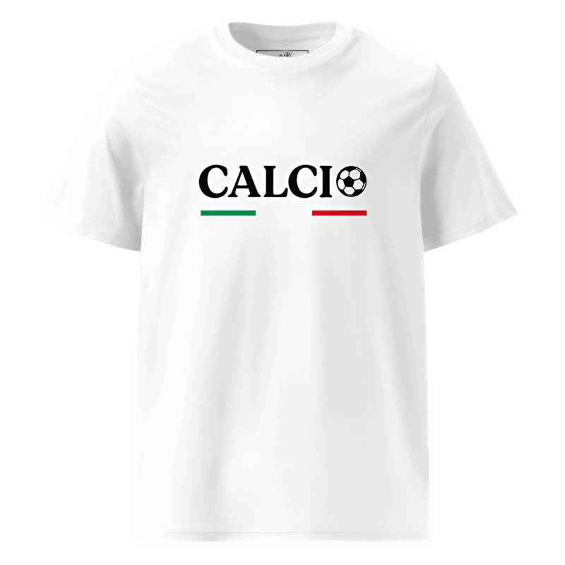Italian Calcio Classic White T-Shirt - Vintage Football Style