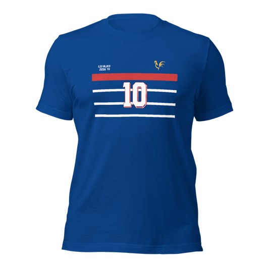 Les Bleus 10 T-Shirt Royal Blue
