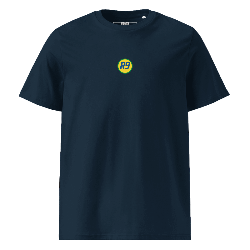 R9 T-Shirt | Ronaldo 9 Football Tee in Black, Navy & White