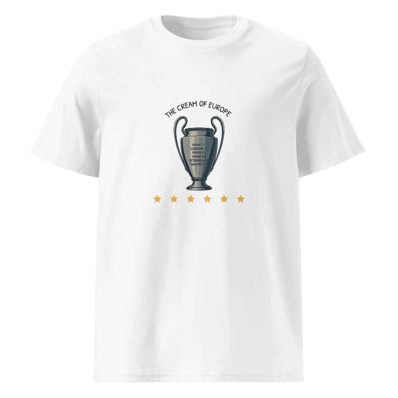 Cream of Europe - Liverpool Champions League T-Shirt White/Black