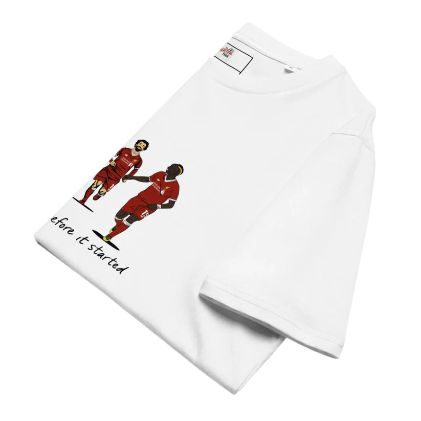 Salah Mané Firmino T-Shirt White - It Was Over Before It Began