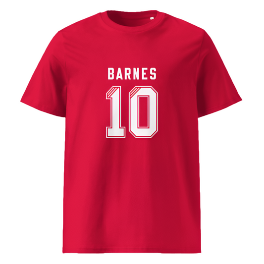 Barnes 10 Red T-Shirt | Liverpool Legend Inspired Tee