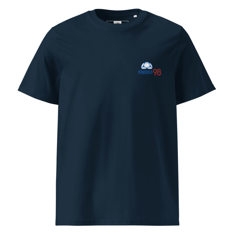 France 98 World Cup Nostalgia Navy/White T-Shirt