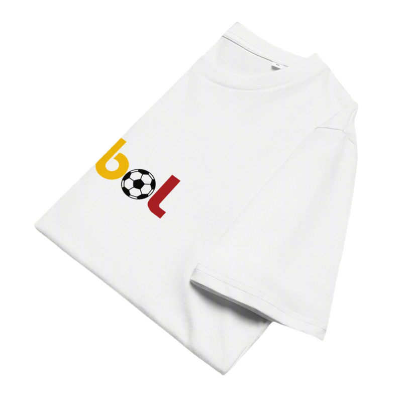Fútbol Graphic Tee - White Fútbol T-Shirt