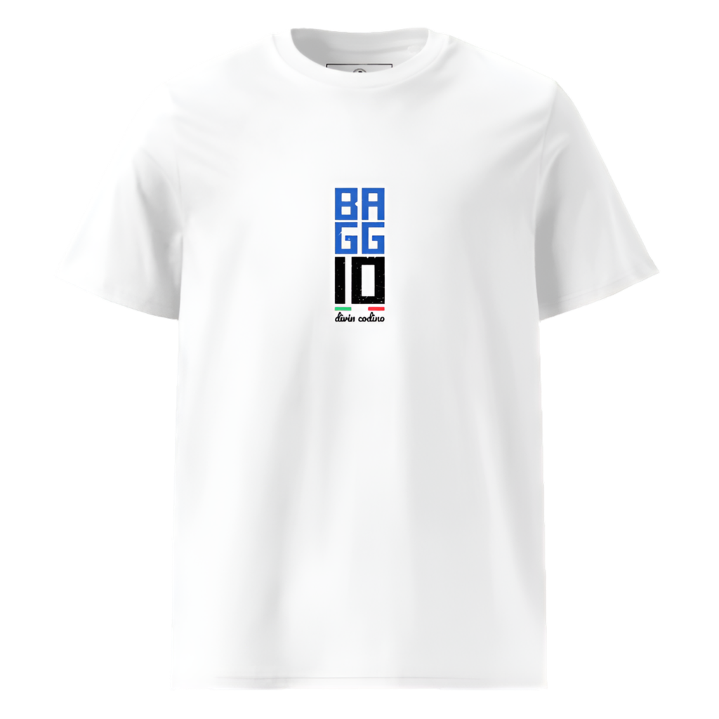 Baggio 10 "Divin Codino" Iconic Italy Tee