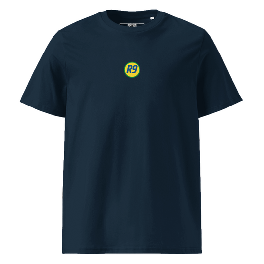 R9 T-Shirt | Ronaldo 9 Football Tee in Black, Navy & White