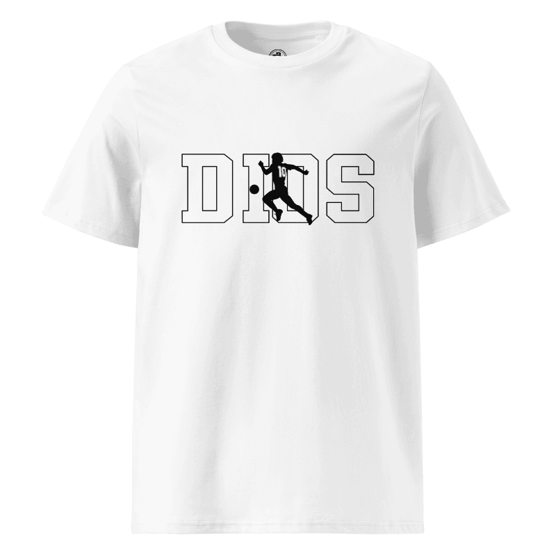 DIOS Maradona Inspired Football Quote -White T-Shirt