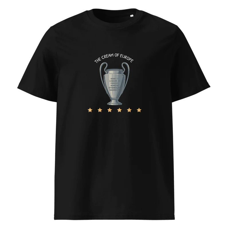 Cream of Europe - Liverpool Champions League T-Shirt White/Black